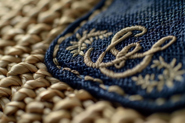 Деталь шва на одежде